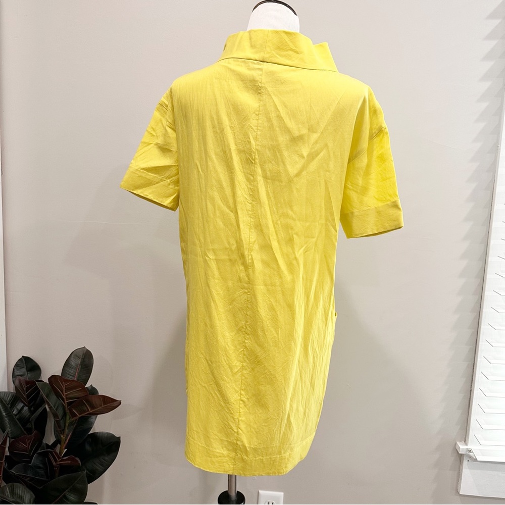 COS Neon Yellow Tunic Dress Women’s - Picture 3 of 6